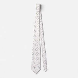 Bumblebee Seamless Pattern Necktie