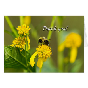 Bumblebee Thank You Card