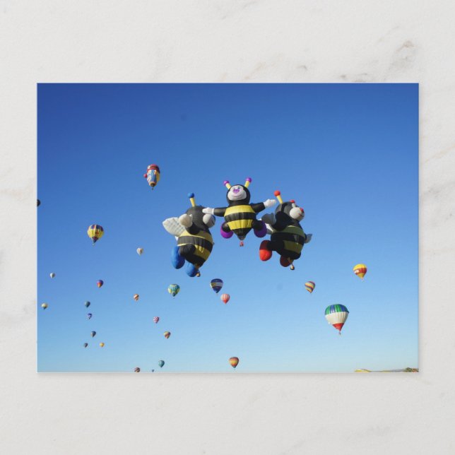 Bumblebee Trio Postcard (Front)