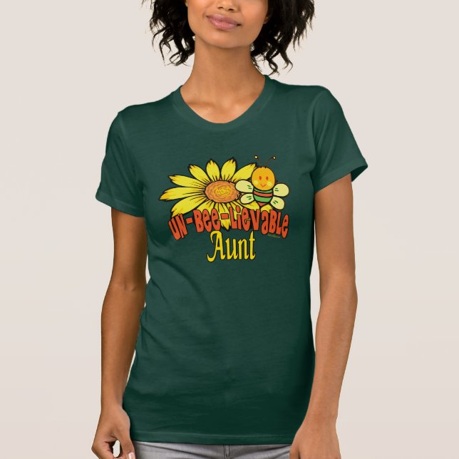 Bumblebee Unbelievable Aunt T-Shirt (Front)