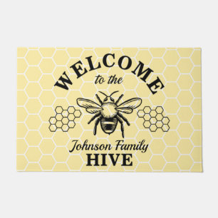 Bumblebee Welcome to Our Hive Signature Doormat