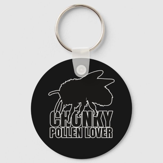 Bumblebees Bumblebee bumble bee – Entomology Geek Key Ring (Front)