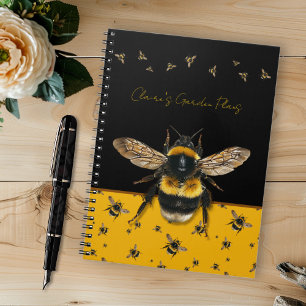 Bumblebees Personalised Gardening Journal