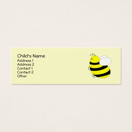 Bumbled Mini Business Card