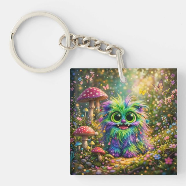 BumbleFluff Key Ring (Front)