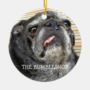 Bumblesnot ornament "wag snort snort"