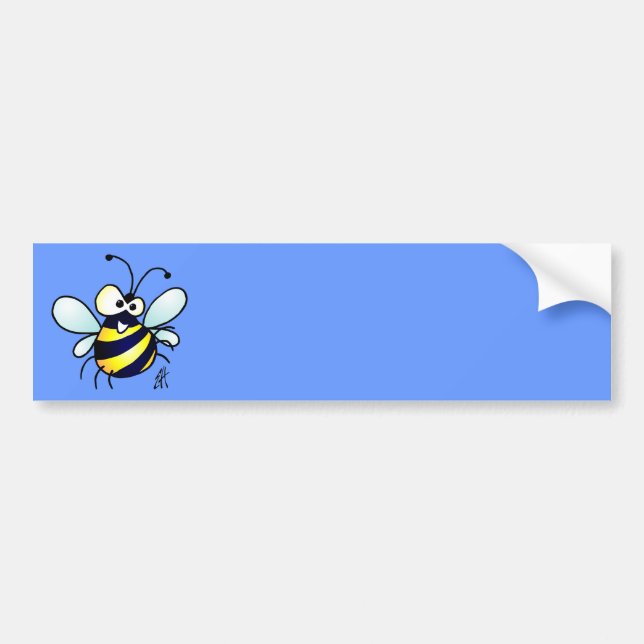 Bumbling Bee Bumper Sticker (Front)