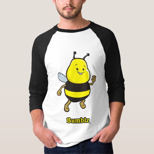 Bumblz Basic 3/4 Sleeve Raglan T-Shirt (Front)