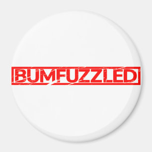 Bumfuzzled Stamp Magnet