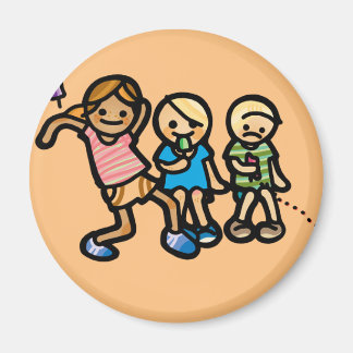 bummin' around button. magnet