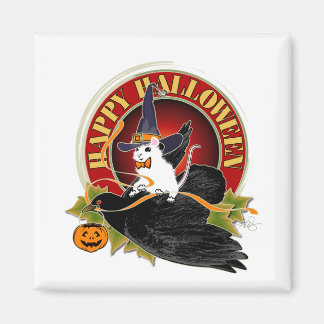 Bump In The Night White Mouse Magnet