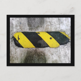 bump in the road postcard