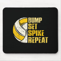 Bump Set Spike Repeat Volleyball Fun