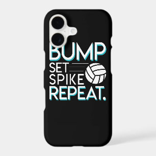 Bump Set Spike Repeat Volleyball Lover Gifts