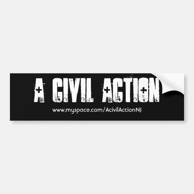 Bumper 1 sticker (Front)