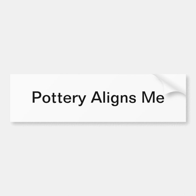 bumper bumper sticker (Front)