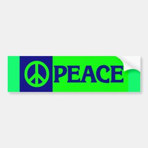 BUMPER peace3 Sticker