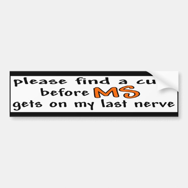 Bumper Sticker (Front)