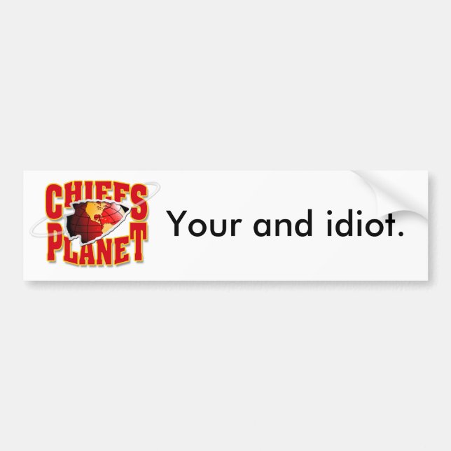 Bumper Sticker (Front)