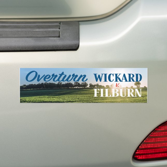 Bumper Sticker (On Car)
