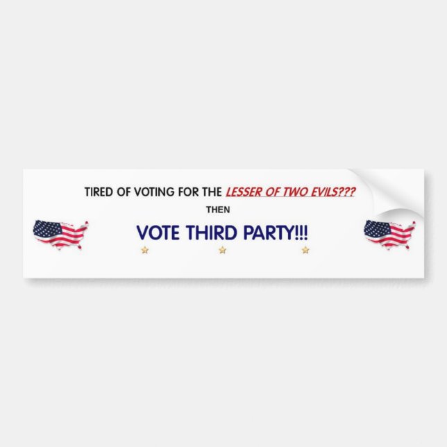 BUMPER STICKER (Front)
