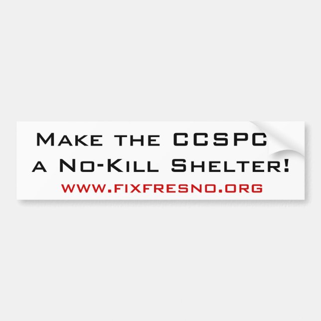 Bumper Sticker (Front)