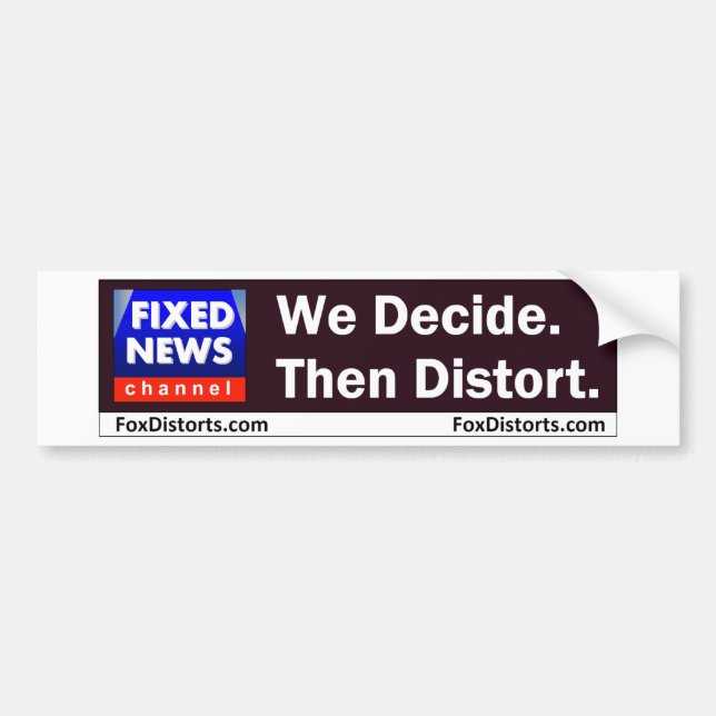 bumper sticker1 bumper sticker (Front)