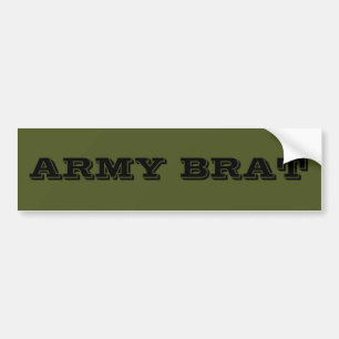 Bumper Sticker Army Brat