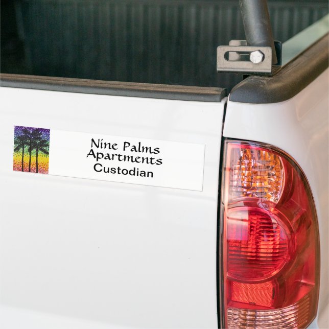 Bumper Sticker - Authorised User Identifier (On Truck)