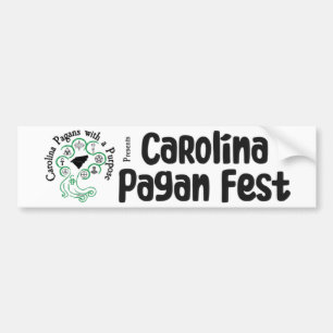 Bumper Sticker, Carolina Pagans with a Purpose  Bumper Sticker