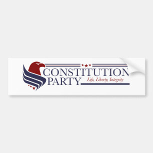 Bumper Sticker, Constitution Party Bumper Sticker