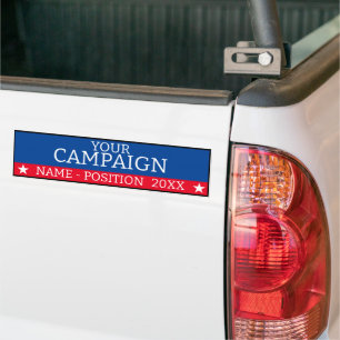 Bumper Sticker - Custom Election Campaign