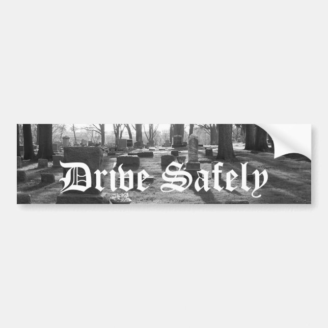 Bumper Sticker - Drive Safely (Front)