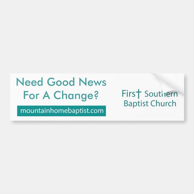 Bumper Sticker - First Southern Baptist Church (Front)