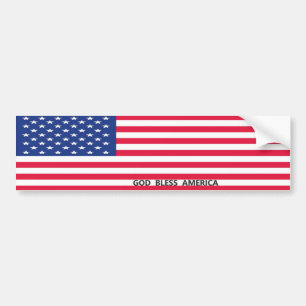 Bumper Sticker - God Bless America