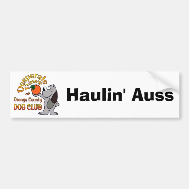 Bumper Sticker:  Haulin' Auss Bumper Sticker (Front)