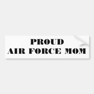 Bumper Sticker Proud Air Force Mum