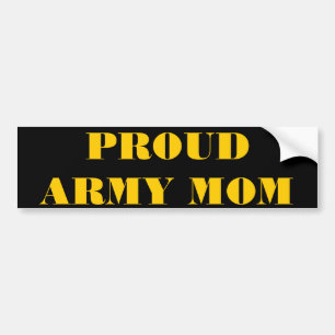 Bumper Sticker Proud Army Mum