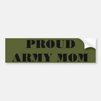 Bumper Sticker Proud Army Mum