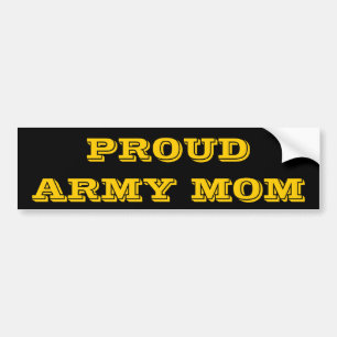 Bumper Sticker Proud Army Mum