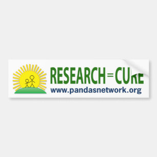 Bumper Sticker: Research = Cure Bumper Sticker