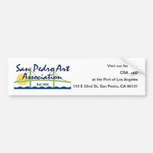 Bumper Sticker - SPAA Logo and Location