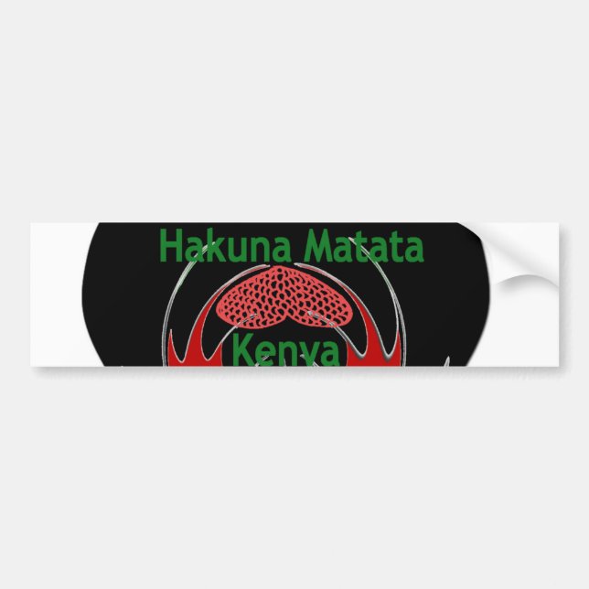 Bumper Sticker Template Car Bumper Sticker (Front)