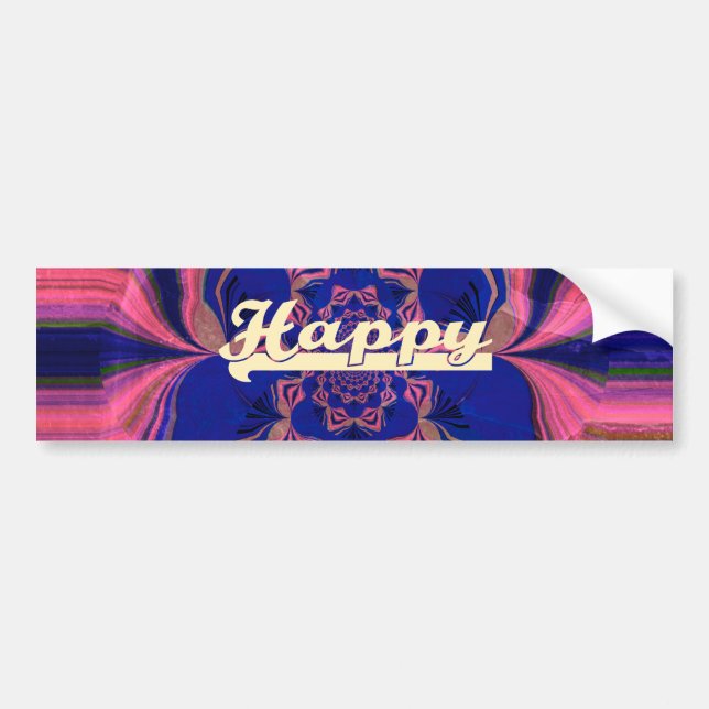 Bumper Sticker Template Car Bumper Sticker (Front)