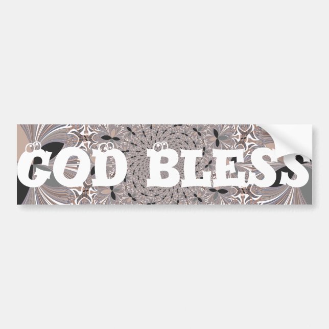 Bumper Sticker Template Car Bumper Sticker (Front)