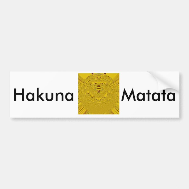 Bumper Sticker Template Car Bumper Sticker (Front)