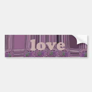 Bumper Sticker Template Car Bumper Sticker Love