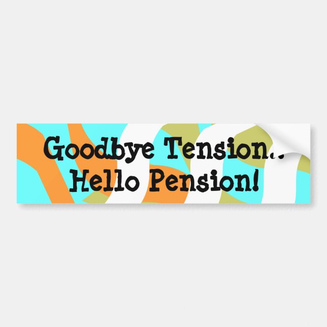 Bumper Sticker Vintage RVing Humour IceBreakers (Front)