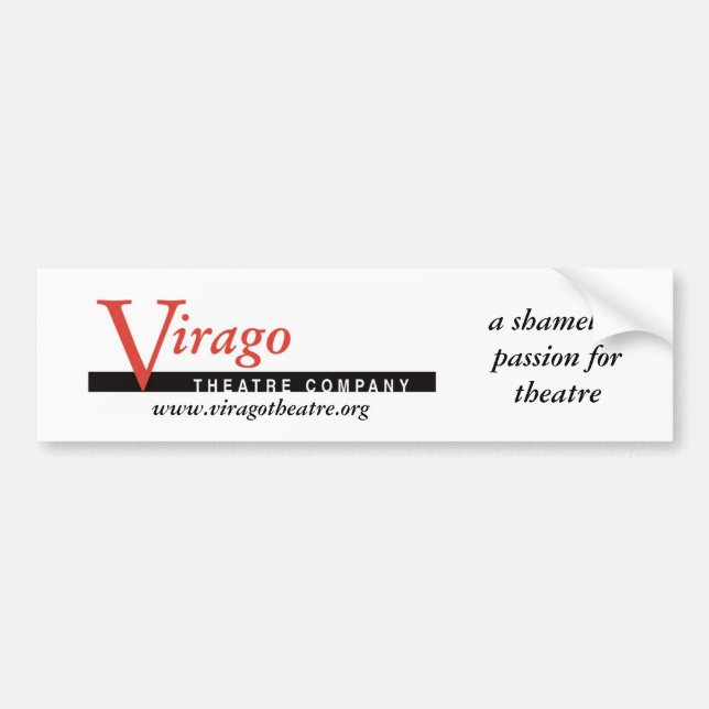 Bumper Sticker-Virago logo Bumper Sticker (Front)