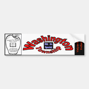 Bumper Sticker Washington Township Kids/Special